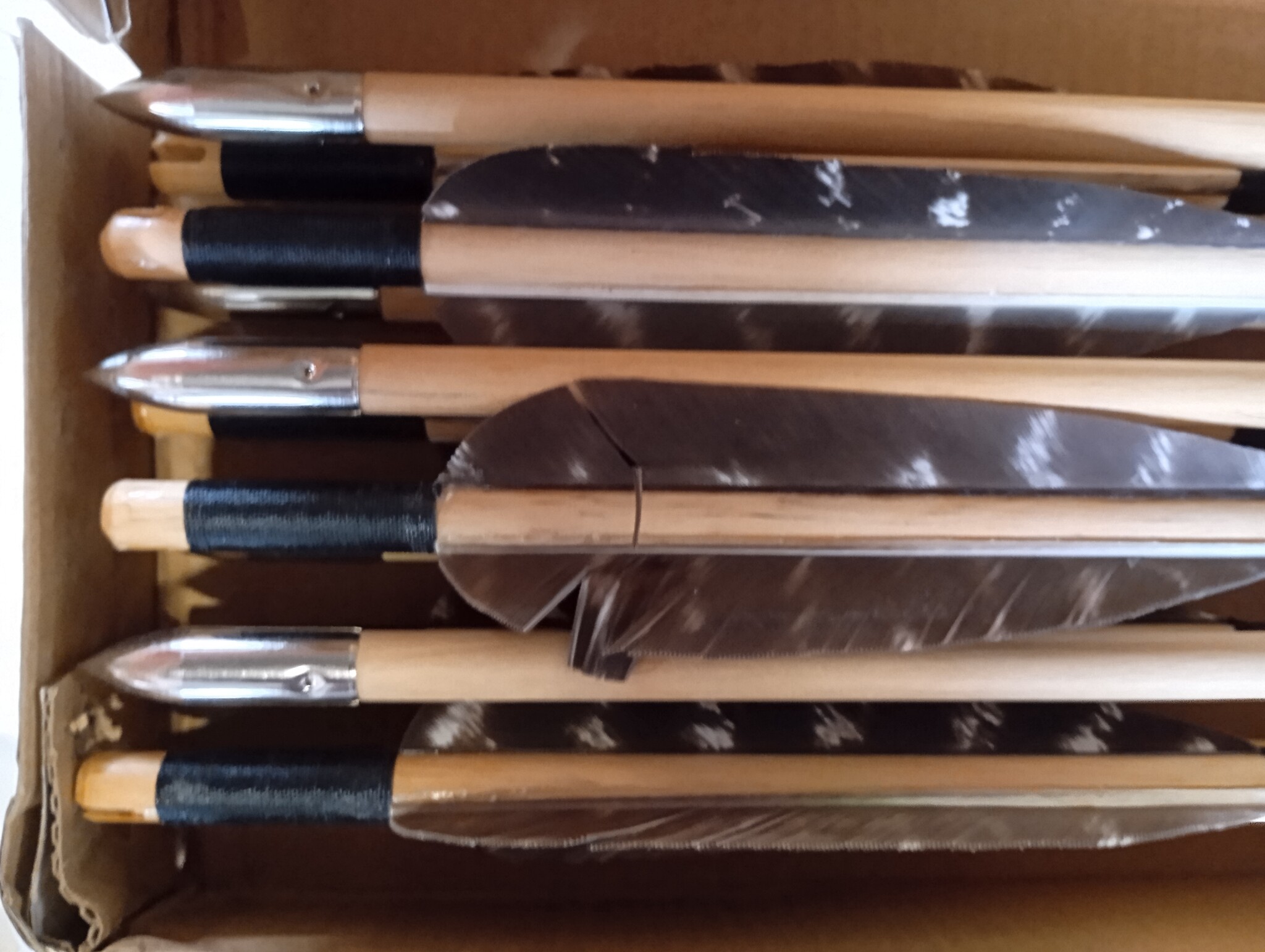 Huntingdoor Houten Pijlen voor Boogschieten (31 inch, 12 stuks)