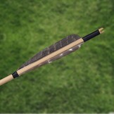 Huntingdoor Houten Pijlen voor Boogschieten (31 inch, 12 stuks)