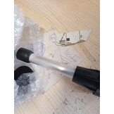 PEPE Mobility Krukken voor volwassenen, 2 stuks, in hoogte verstelbaar, aluminium, orthopedisch, zwart, gemaakt in Spanje, 2 stuks