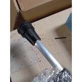 PEPE Mobility Krukken voor volwassenen, 2 stuks, in hoogte verstelbaar, aluminium, orthopedisch, zwart, gemaakt in Spanje, 2 stuks