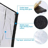 Sourcingmap Geluidsisolatie en Warmtewerende Mat 300 x 100 cm