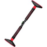 Abahub Home Optrekstang - deuropening gemonteerd | Opvouwbare ruimtebesparing voor appartementen/garages | Multi-Grip Krachttraining Premium Zwart