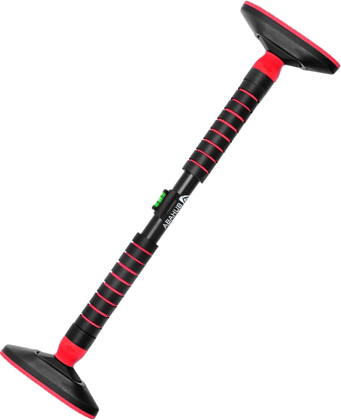 Abahub Home Optrekstang - deuropening gemonteerd | Opvouwbare ruimtebesparing voor appartementen/garages | Multi-Grip Krachttraining Premium Zwart
