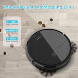 Tikom G8000 Robot Vacuum Cleaner with Mop Function, 2700Pa Suction Power, WiFi, Ideal for Pet Hair, Carpets and Hard Floors