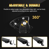 RIGIDON 38 inch 180W Flood Spot Combo Beam Auto Led-lichtbalk Enkele Rij Avondmaal Slanke Led-verlichting 12V 24V voor Off-road Truck SUV UTE ATV 4x4, Waterdichte Rijdende Werklamp, 6000K Witte - Maat 38inch 180W