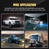 RIGIDON 38 inch 180W Flood Spot Combo Beam Auto Led-lichtbalk Enkele Rij Avondmaal Slanke Led-verlichting 12V 24V voor Off-road Truck SUV UTE ATV 4x4, Waterdichte Rijdende Werklamp, 6000K Witte - Maat 38inch 180W
