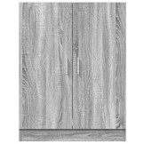 vidaXL Wasmachinekast 71x71,5x91,5 cm grijs sonoma eikenkleurig
