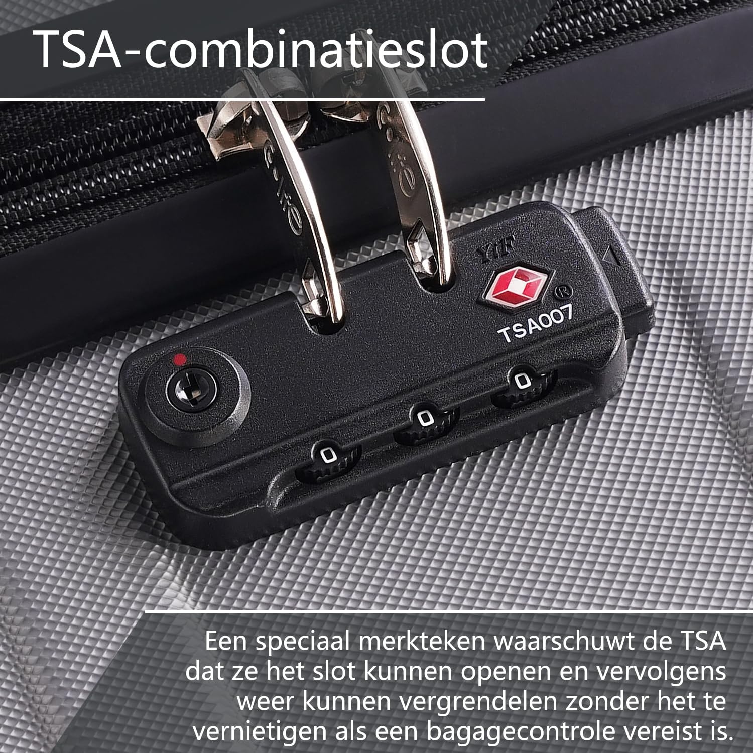 COOLIFE Cabin Trolley Reiskoffer hardshell koffer Bagage Lichtgewicht Reiskoffer Handbagage Koffer incl. TSA-slot trolley bagage rolkoffer 4 wielen ABS harde schaal (Grijs, 56cm-38L)