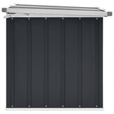 vidaXL Tuinbox 129x67x65 cm antraciet