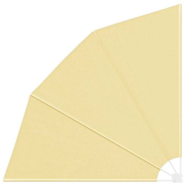 vidaXL Balkon Privacy Scherm Zand 210 x 210 cm Stof