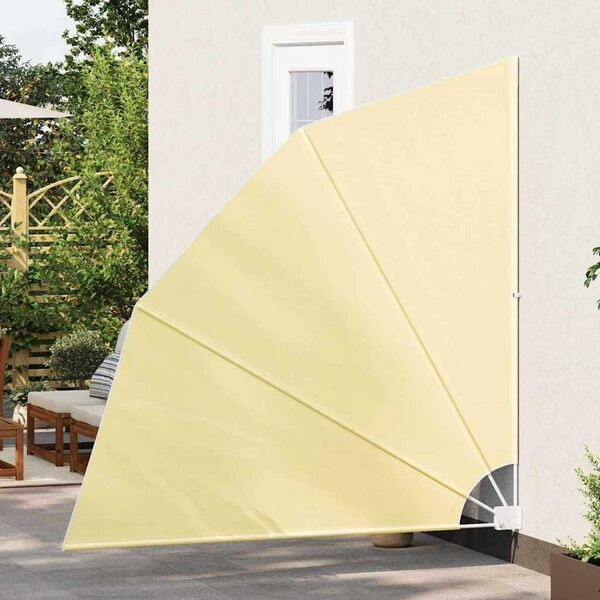 vidaXL Balkon Privacy Scherm Zand 210 x 210 cm Stof