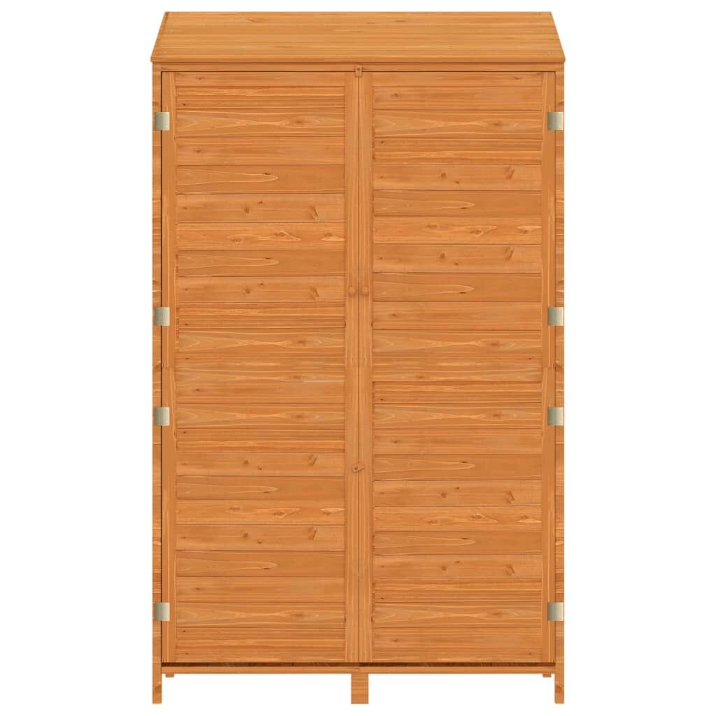 vidaXL Tuinschuur 102x52x174,5 cm massief vurenhout bruin