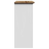 VidaXL Wastafelkast BODO (70x35x80cm) Wit/Bruin - 59% Korting