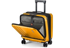 Oranje Handbagage Koffer 16" met Laptopvakken & 2x TSA-slot (43% Korting)
