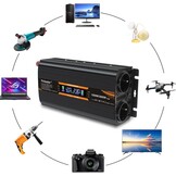 Spanningomvormer 1500W/3000W (12V/24V naar 230V) met 29% Korting