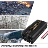 Spanningomvormer 1500W/3000W (12V/24V naar 230V) met 29% Korting
