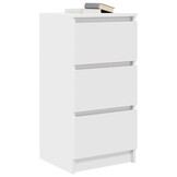 vidaXL Dressoir Wit Bewerkt Hout: Ruimte & Stijl met 53% Korting