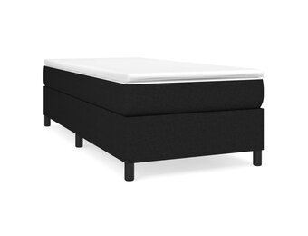 Zwart Bedframe 80x200cm Stof - 34% Korting