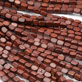 Decoratief Houten Kralengordijn Roodbruin 90x200 cm | 59% Korting