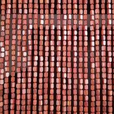 Decoratief Houten Kralengordijn Roodbruin 90x200 cm | 59% Korting