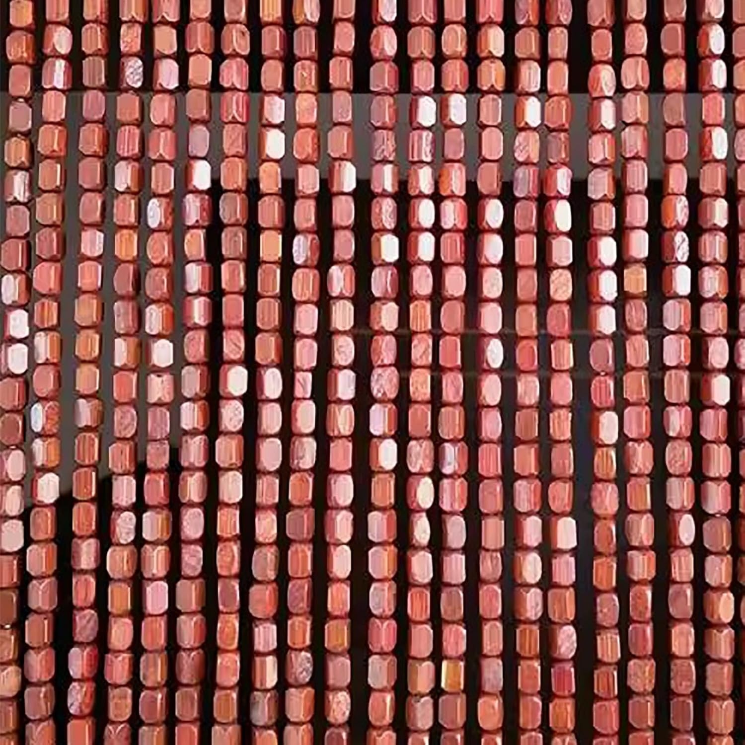 Decoratief Houten Kralengordijn Roodbruin 90x200 cm | 59% Korting