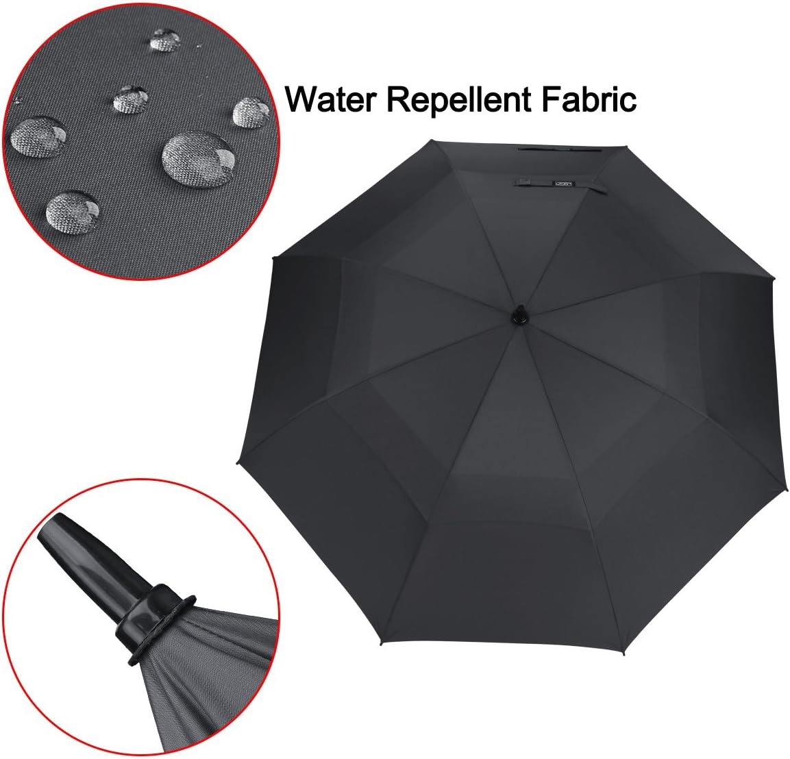 Extra Grote Golfparaplu (62") - Waterdicht & Winddicht - 33% Korting