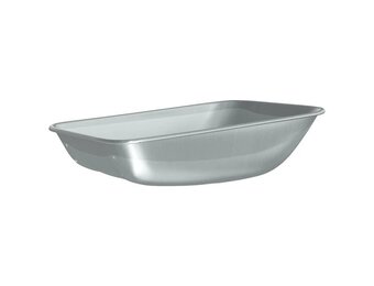 VidaXL Kruiwagenbak Vervanging Zilver 80x60x25cm Staal - 34% Korting!