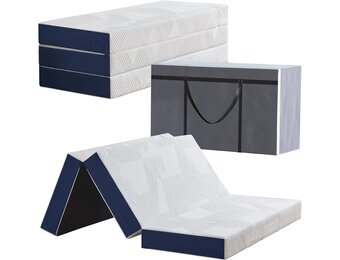 Opvouwbaar Gastenmatras 75x195x15cm - 34% Korting!