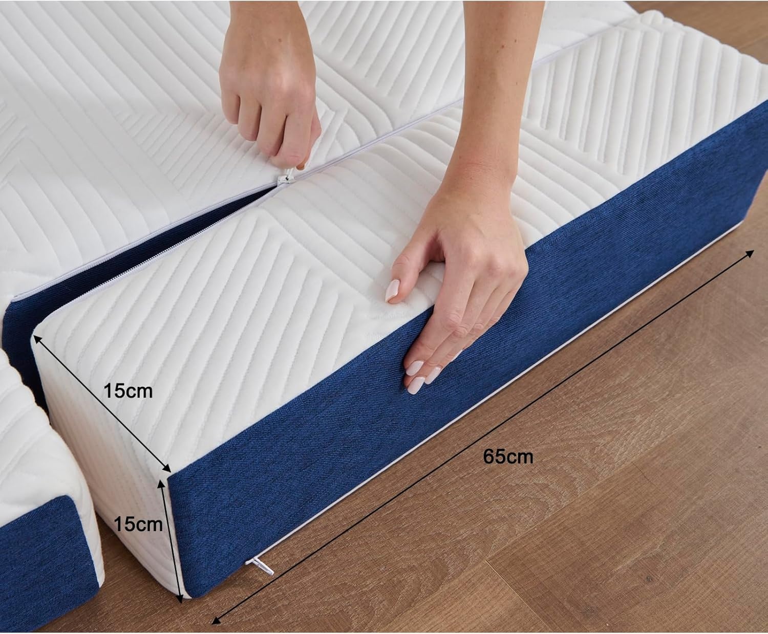 Opvouwbaar Gastenmatras 75x195x15cm - 34% Korting!