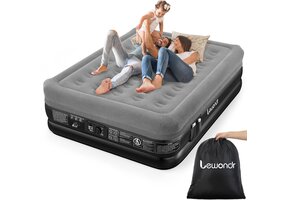Luchtbed 2 pers. 203x152x46cm Ingebouwde Pomp - 46% Korting!