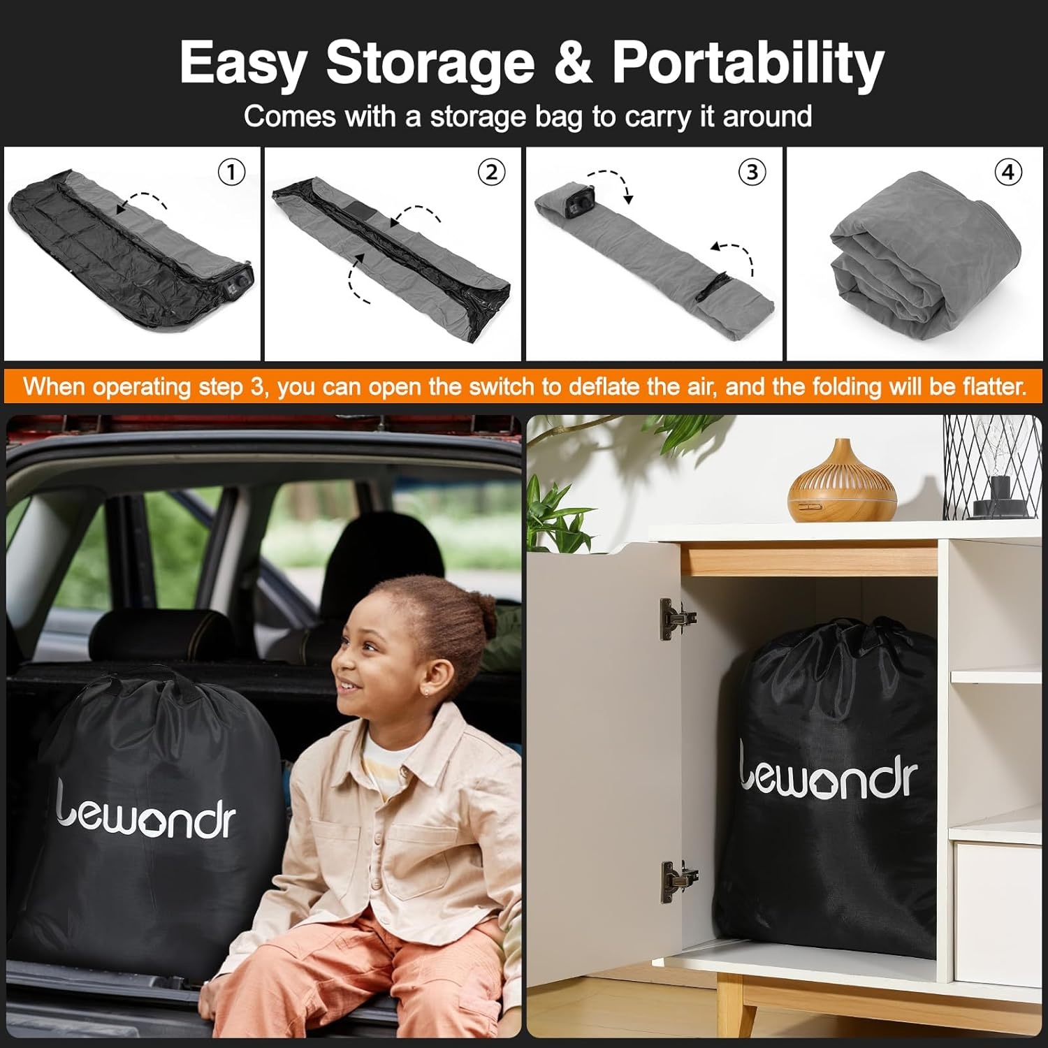Luchtbed Tweepersoons 203x152x46cm met Pomp - 34% Korting!