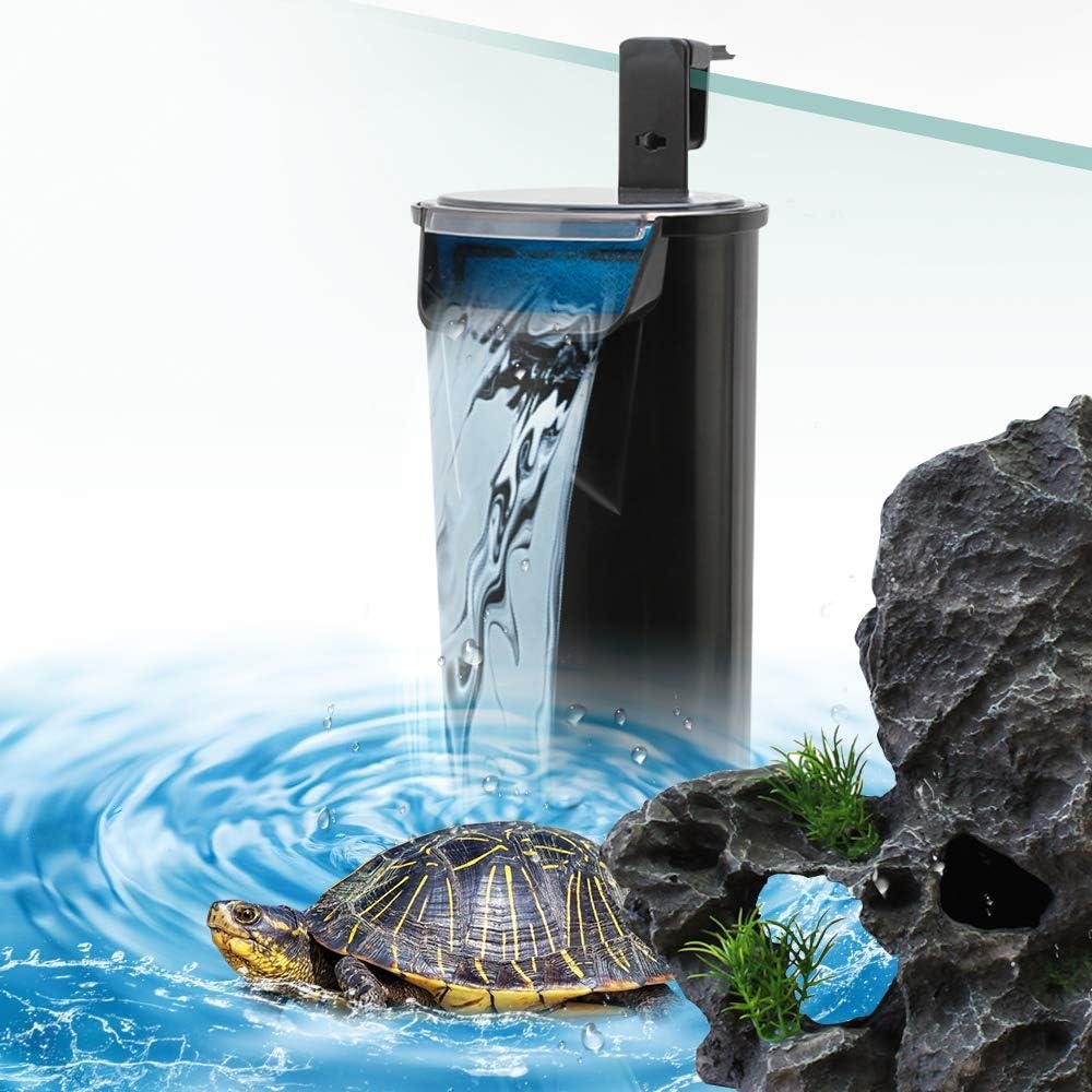 Interne Aquarium Filterpomp 5W 400L/H met Waterval-effect - 54% Korting!