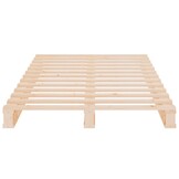 Palletbed Massief Grenenhout 90x200 cm met 34% Korting