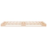Palletbed Massief Grenenhout 90x200 cm met 34% Korting