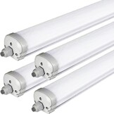 LED Buislamp Vochtige Ruimtes IP65 | 150cm | 4x Wit Licht (48W)
