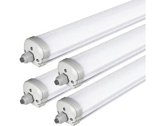 LED Buislamp Vochtige Ruimtes IP65 | 150cm | 4x Wit Licht (48W)