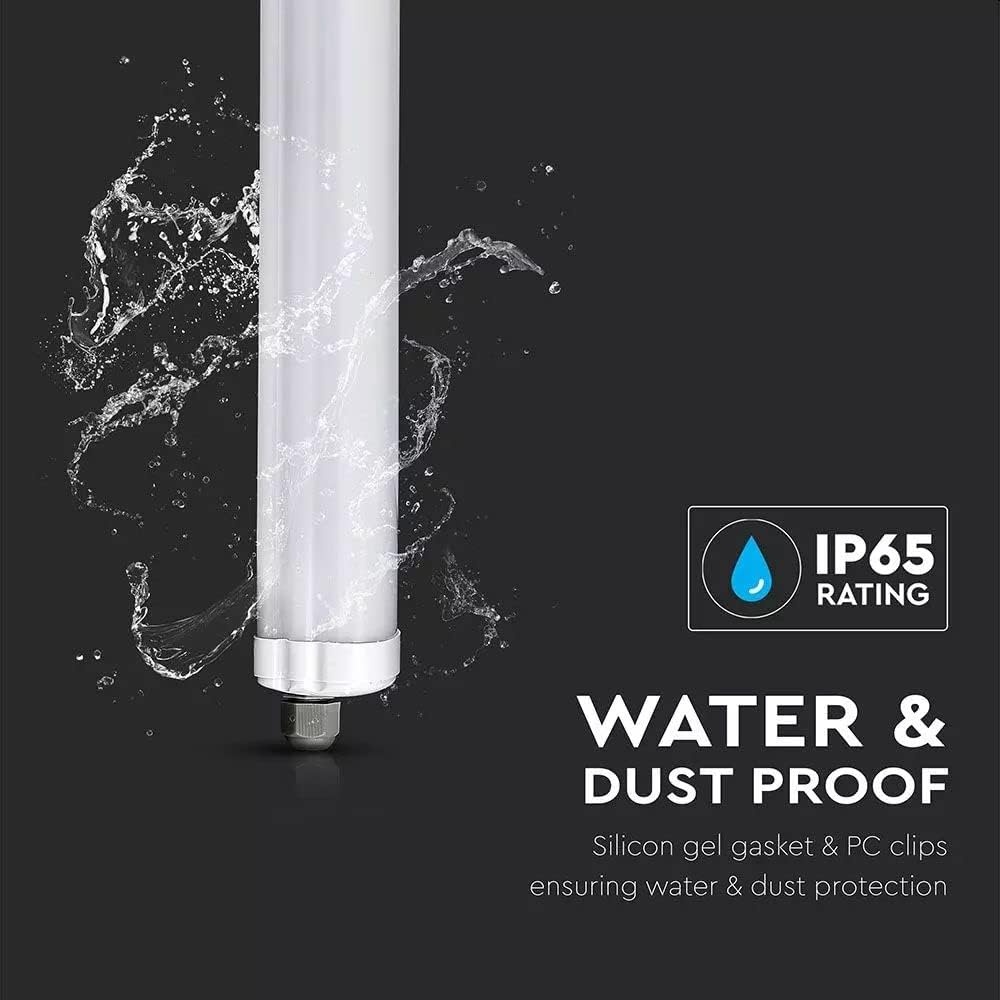 LED Buislamp Vochtige Ruimtes IP65 | 150cm | 4x Wit Licht (48W)