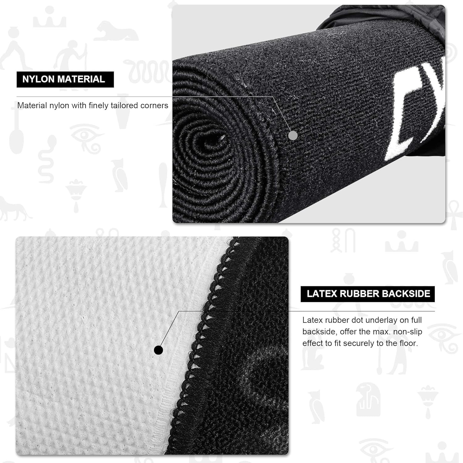 Dartmat 295 cm | Met Werplijn & Draagtas | 29% Korting
