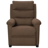Massagestoel Stof Bruin - 35% Korting