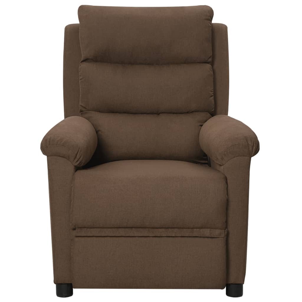 Massagestoel Stof Bruin - 35% Korting