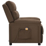 Massagestoel Stof Bruin - 35% Korting