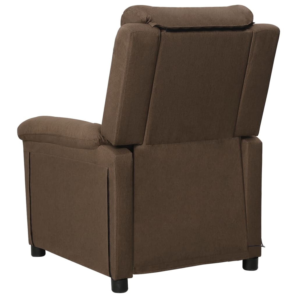 Massagestoel Stof Bruin - 35% Korting