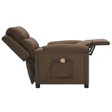 Massagestoel Stof Bruin - 35% Korting
