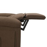 Massagestoel Stof Bruin - 35% Korting