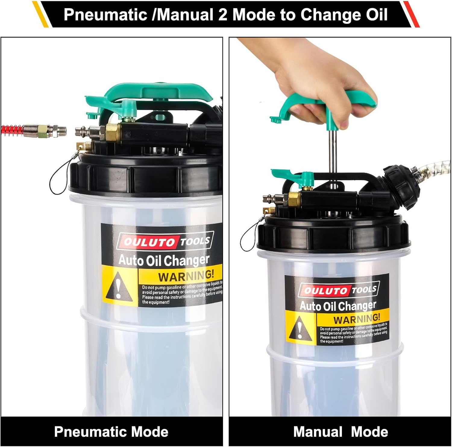 Olieafzuiger 5.3L Handmatig & Pneumatisch - 34% Korting!