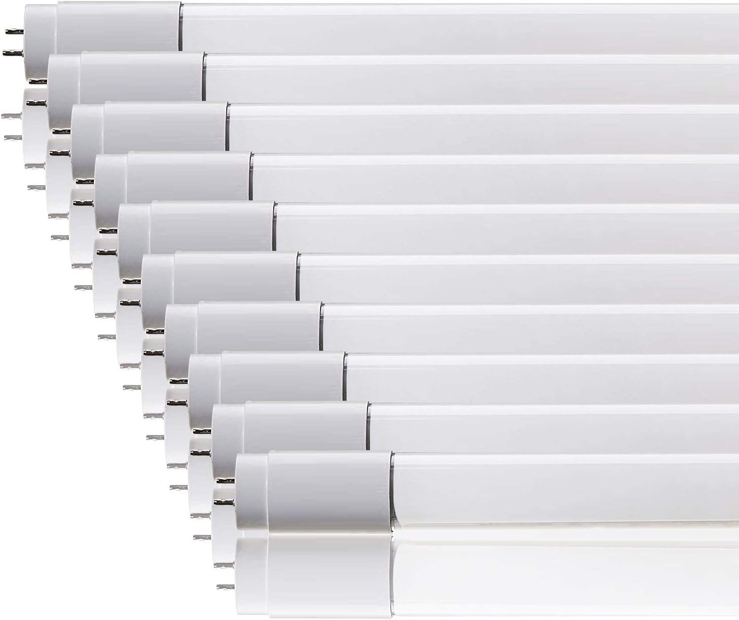 10x LED Buis 150cm T8 22W Koudwit - 34% Korting!