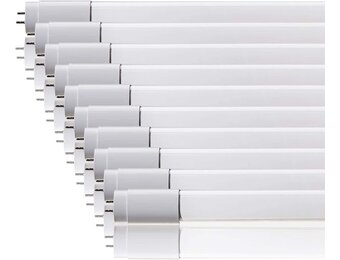10x LED Buis 150cm T8 22W Koudwit - 34% Korting!