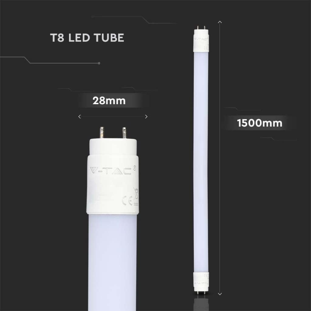 10x LED Buis 150cm T8 22W Koudwit - 34% Korting!