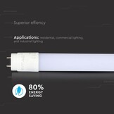 10x LED Buis 150cm T8 22W Koudwit - 34% Korting!