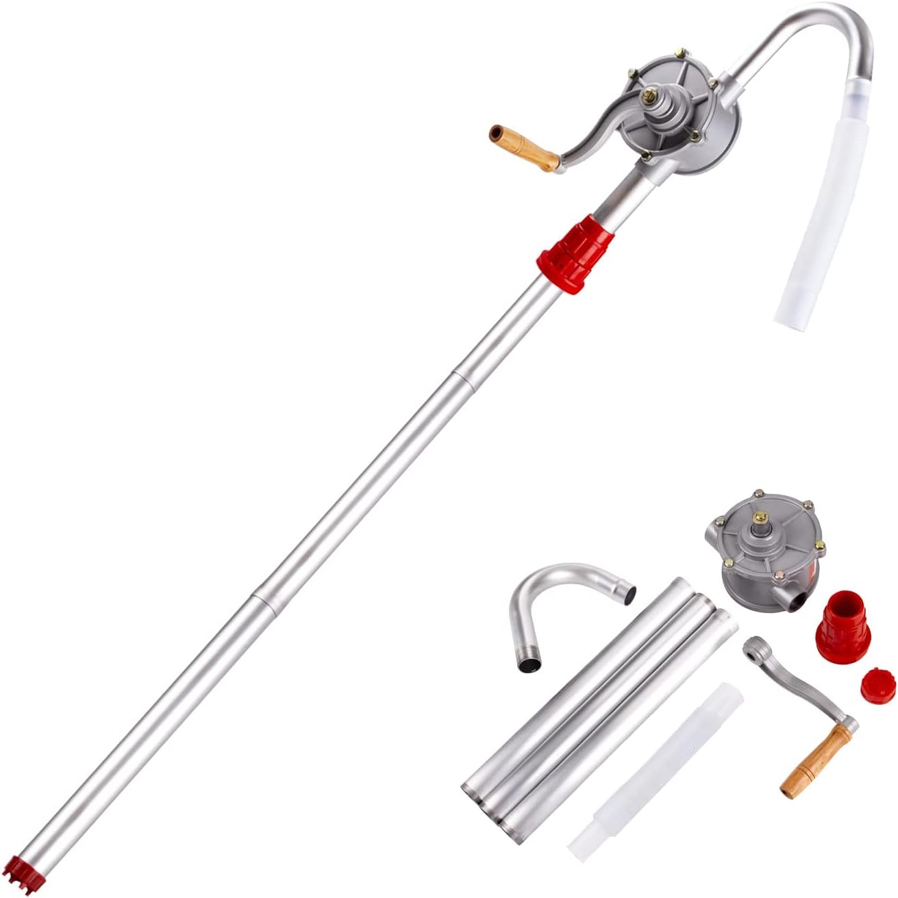 Olievatpomp 33% Korting: Aluminium Benzine Diesel Brandstof Oliepomp